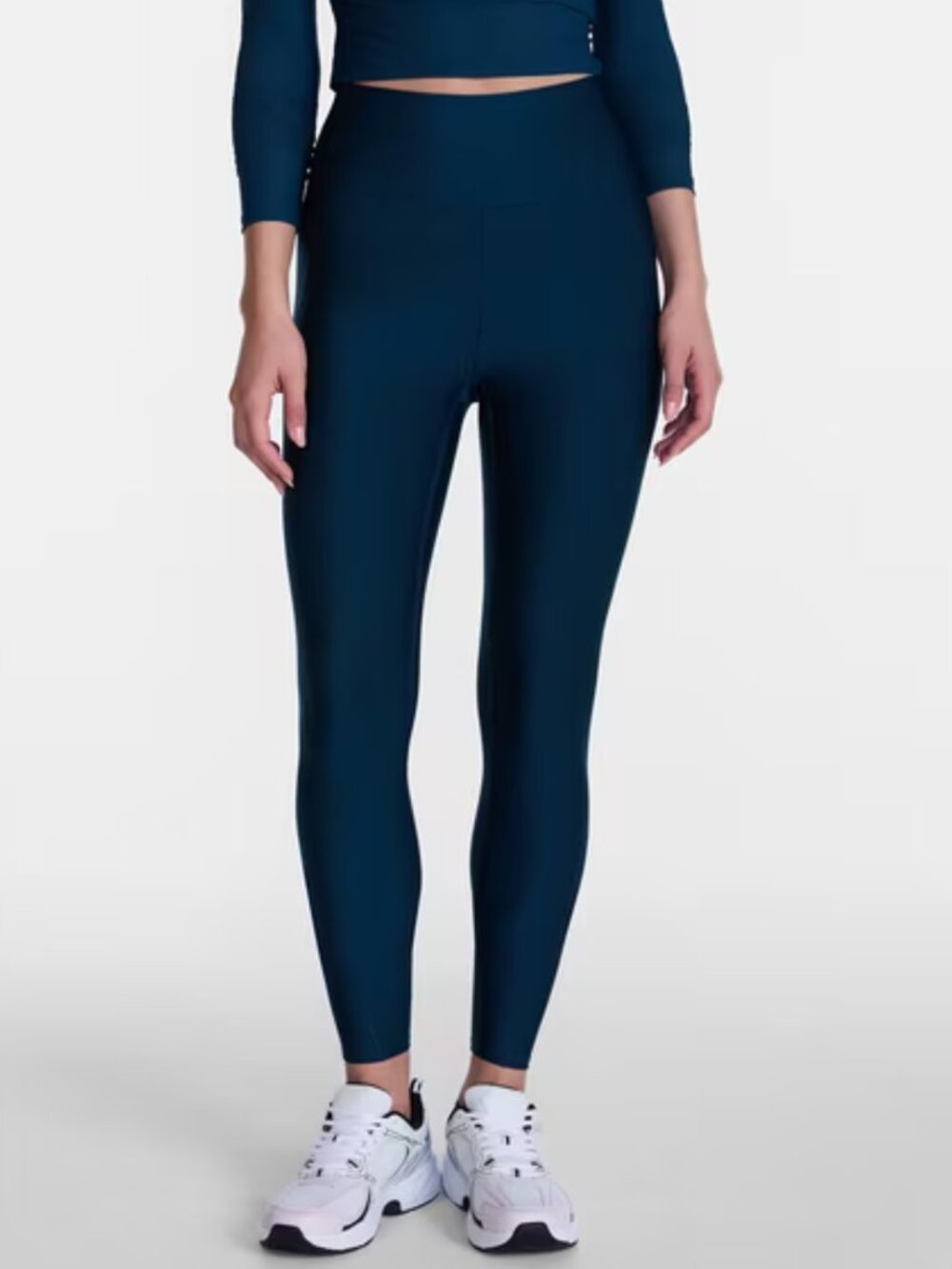 Avia Women's and Women's Plus Shine Leggings, 27" Inseam
